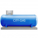 Газгольдер City Gas объемом 2700 л Евростандарт-1
